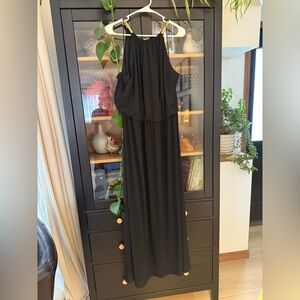 Women’s high neck maxi dress